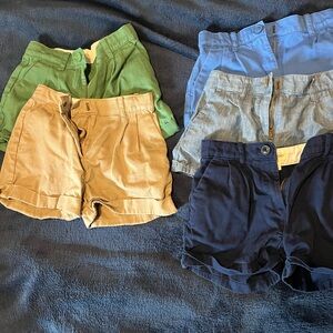 Lot of Crewcuts Girls Khaki Shorts